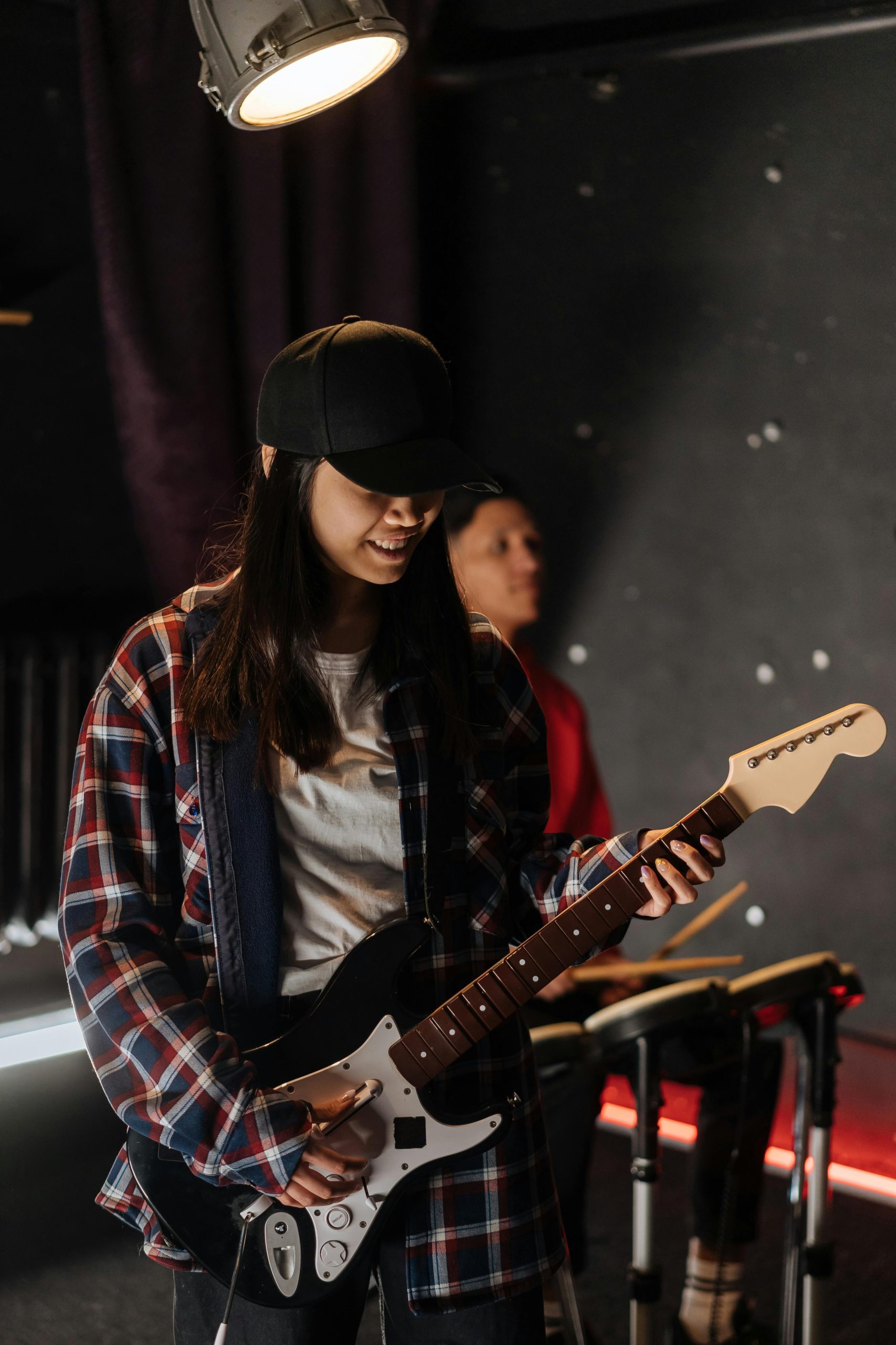 girl with guitar girl with guitar